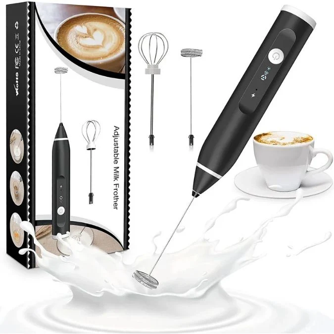2 In 1 Coffee Egg Beater Rechargeable